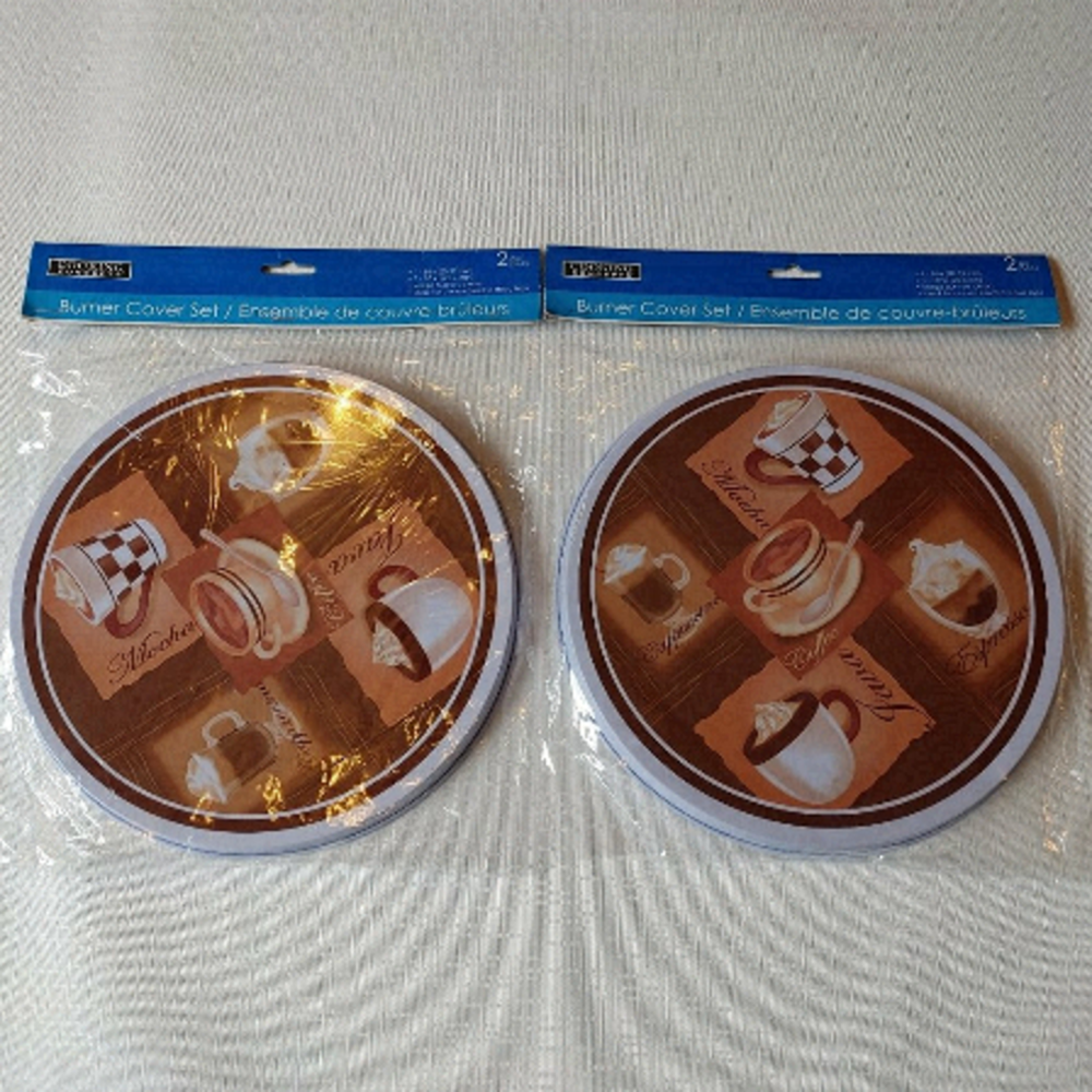 Cooking Concepts Burner Cover Set of 2 NIP